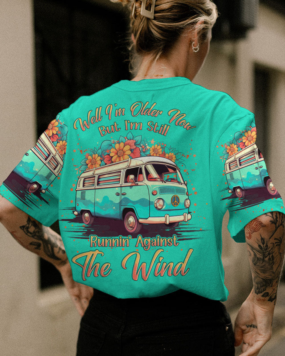 RUNNING AGAINST THE WIND ALL OVER PRINT - YHLN2206231