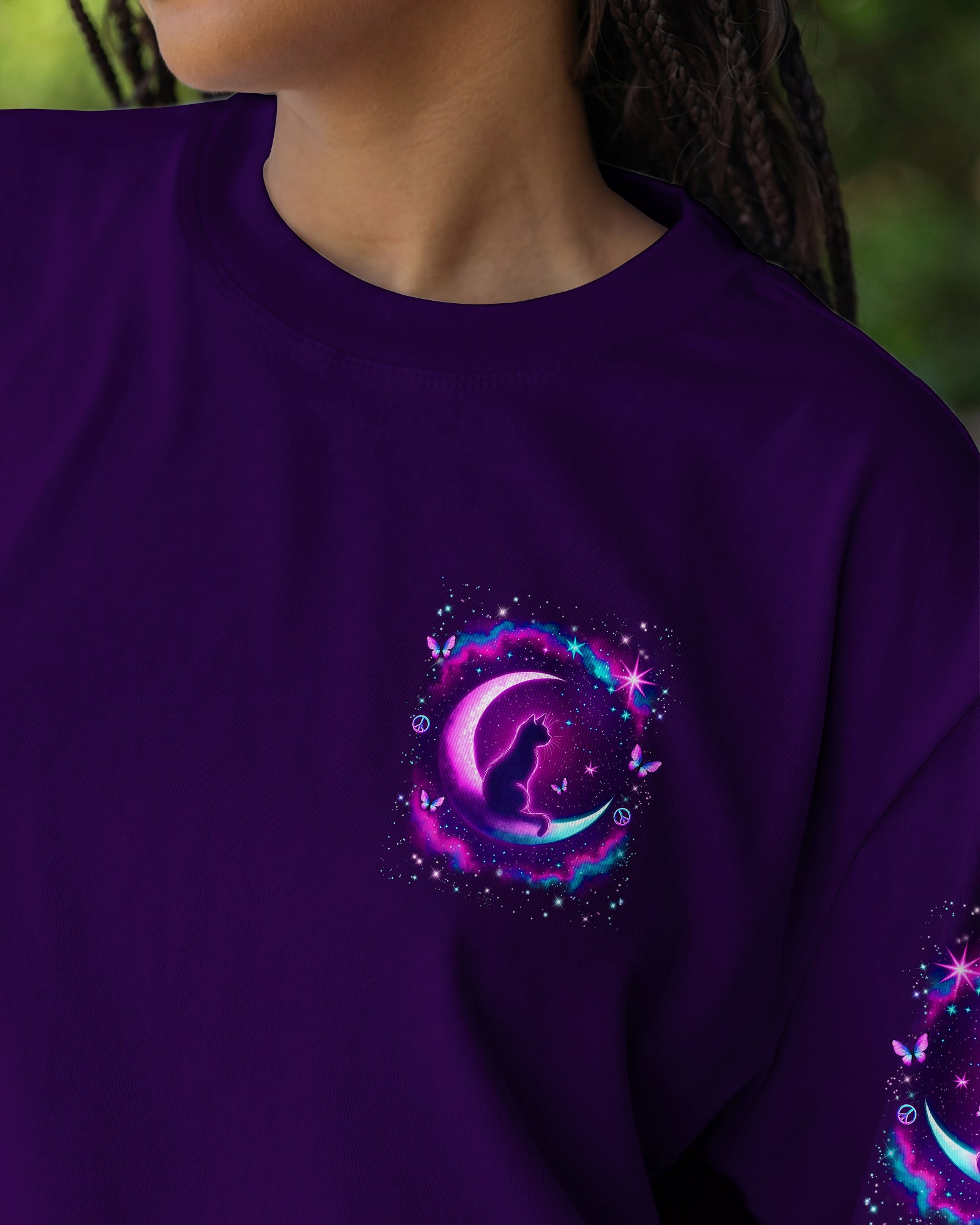 STAY WILD MOON CHILD CAT ALL OVER PRINT - YHLN2301262