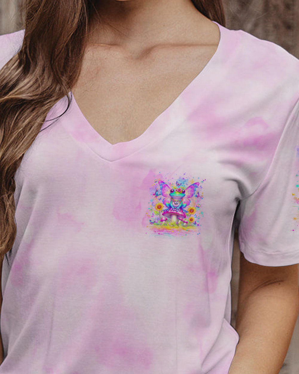 I BELIEVE THERE ARE ANGELS AMONG US FROG ALL OVER PRINT - YHLN2305243