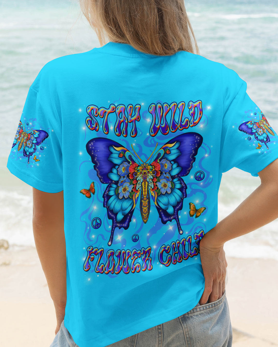 STAY WILD FLOWER CHILD ALL OVER PRINT - YHLN2309254