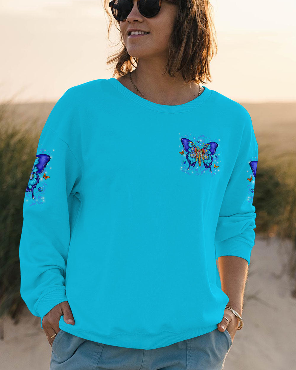STAY WILD FLOWER CHILD ALL OVER PRINT - YHLN2309254