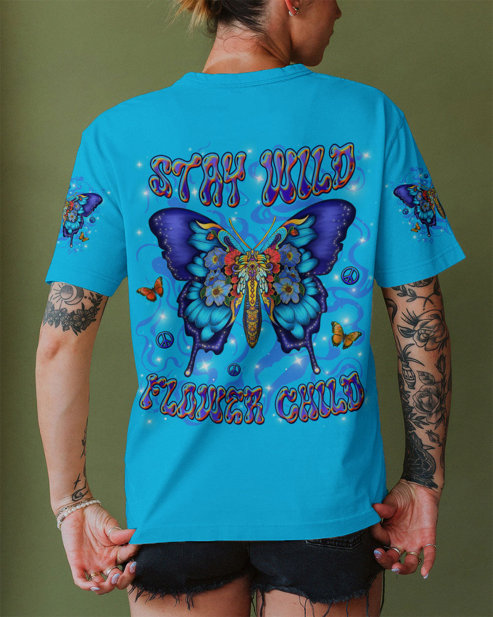 STAY WILD FLOWER CHILD ALL OVER PRINT - YHLN2309254