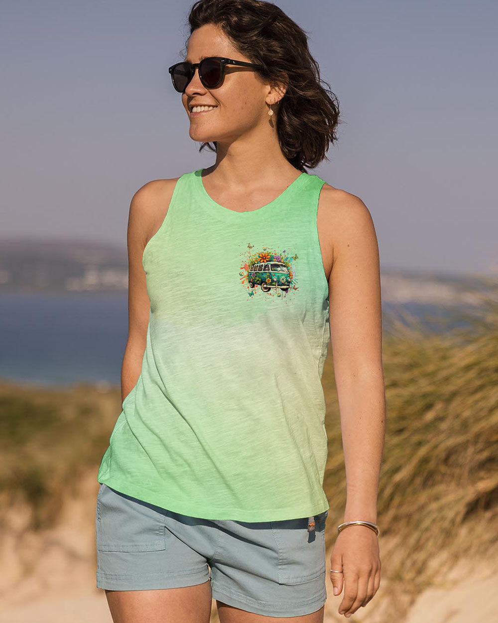 SOME GIRLS ARE JUST BORN WITH HIPPIE SOULS ALL OVER PRINT - YHLN2401242