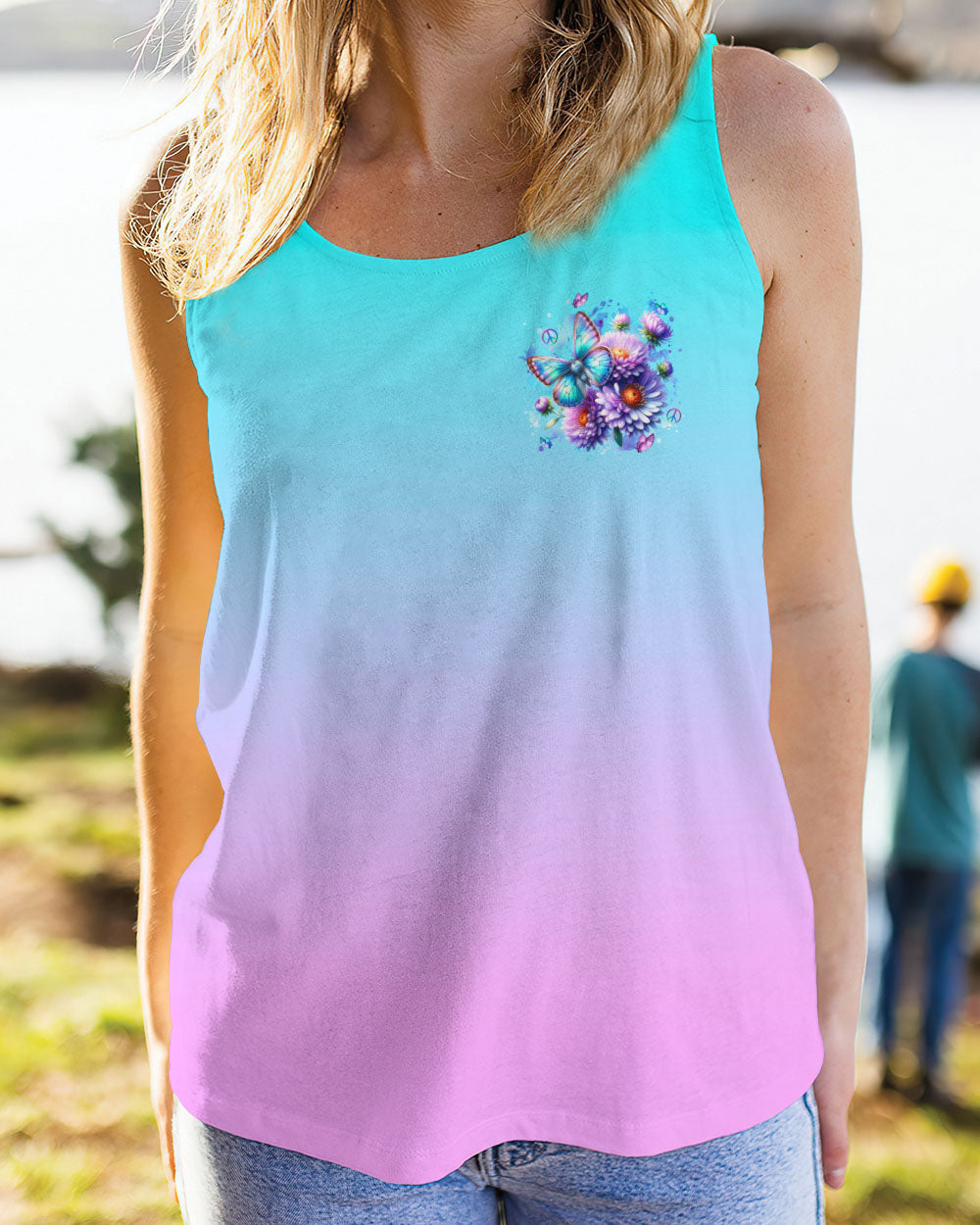 ENJOY THE LITTLE THINGS BUTTERFLY ALL OVER PRINT - YHLN2401251