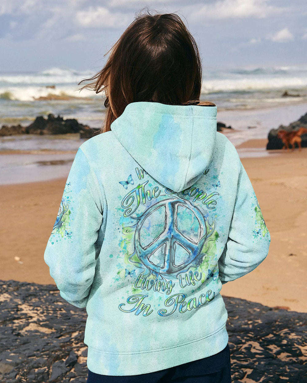 IMAGINE ALL THE PEOPLE LIVING LIFE IN PEACE ALL OVER PRINT - YHLN2407242