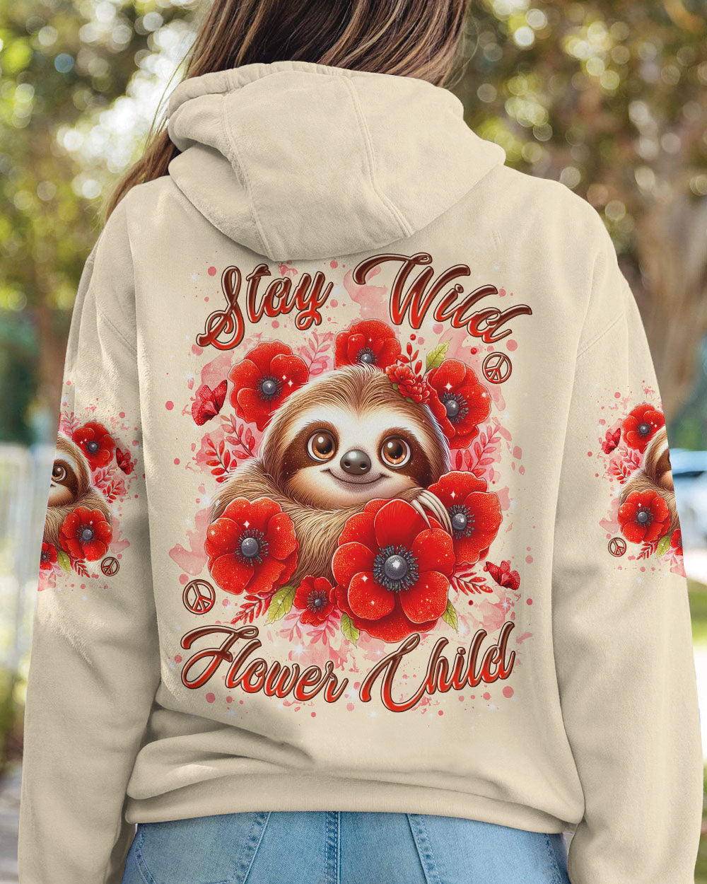 STAY WILD FLOWER CHILD ALL OVER PRINT - YHLN2409251