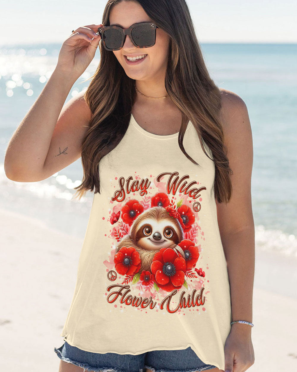 STAY WILD FLOWER CHILD ALL OVER PRINT - YHLN2409251