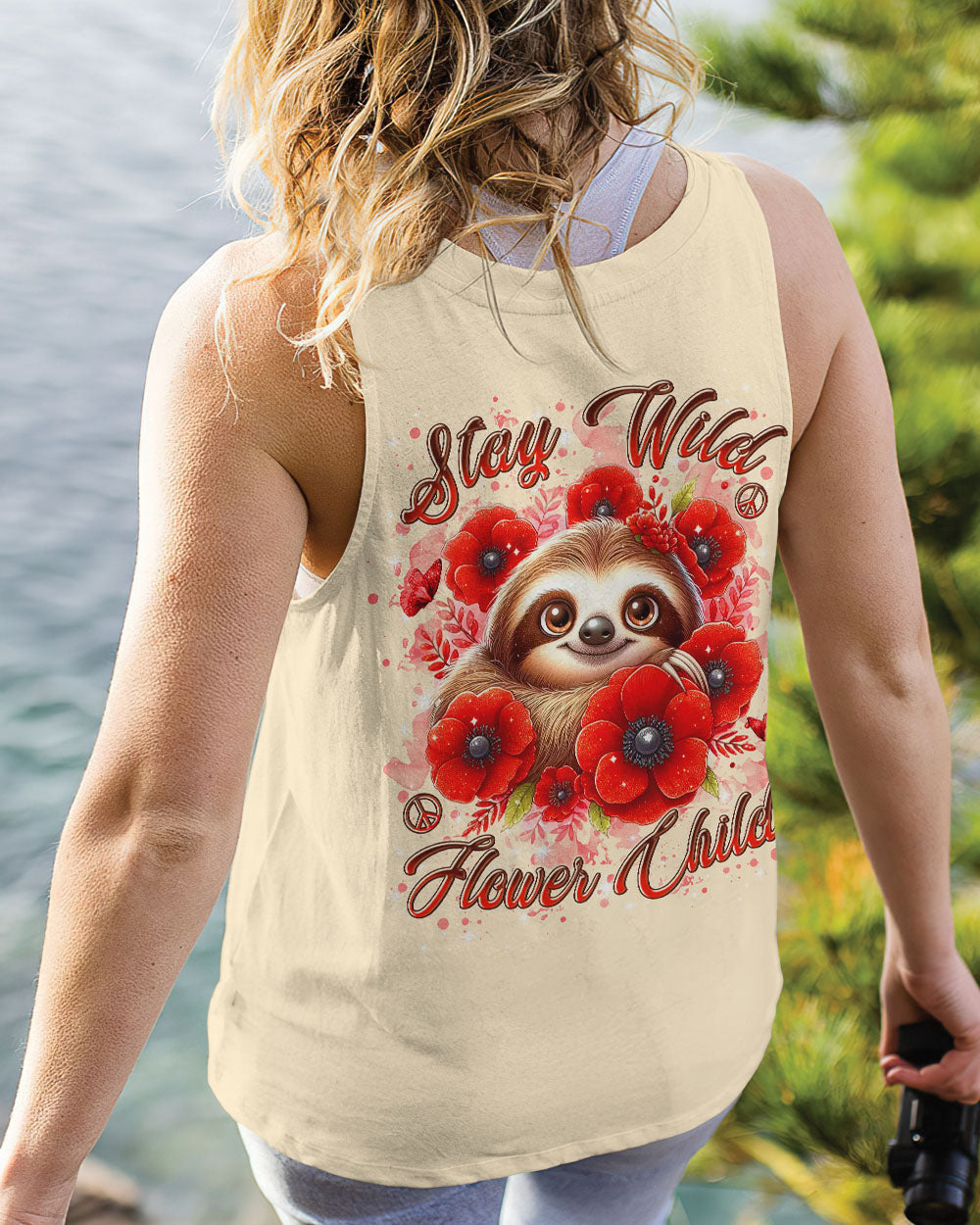 STAY WILD FLOWER CHILD ALL OVER PRINT - YHLN2409251