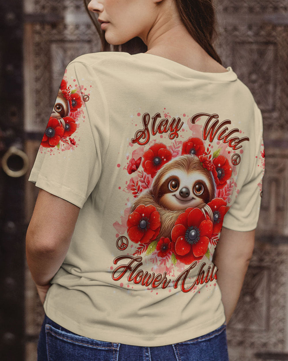STAY WILD FLOWER CHILD ALL OVER PRINT - YHLN2409251