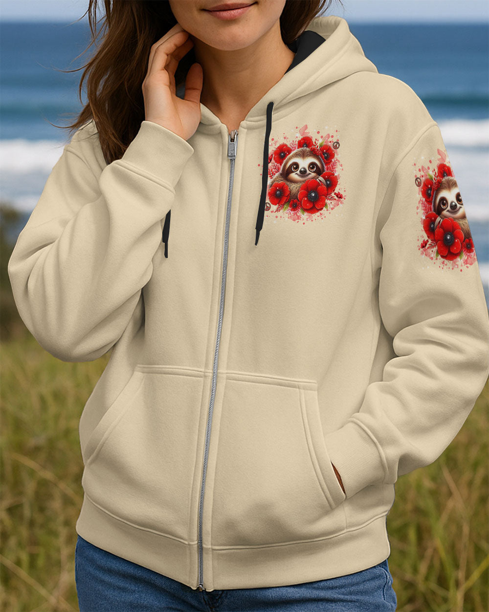 STAY WILD FLOWER CHILD ALL OVER PRINT - YHLN2409251