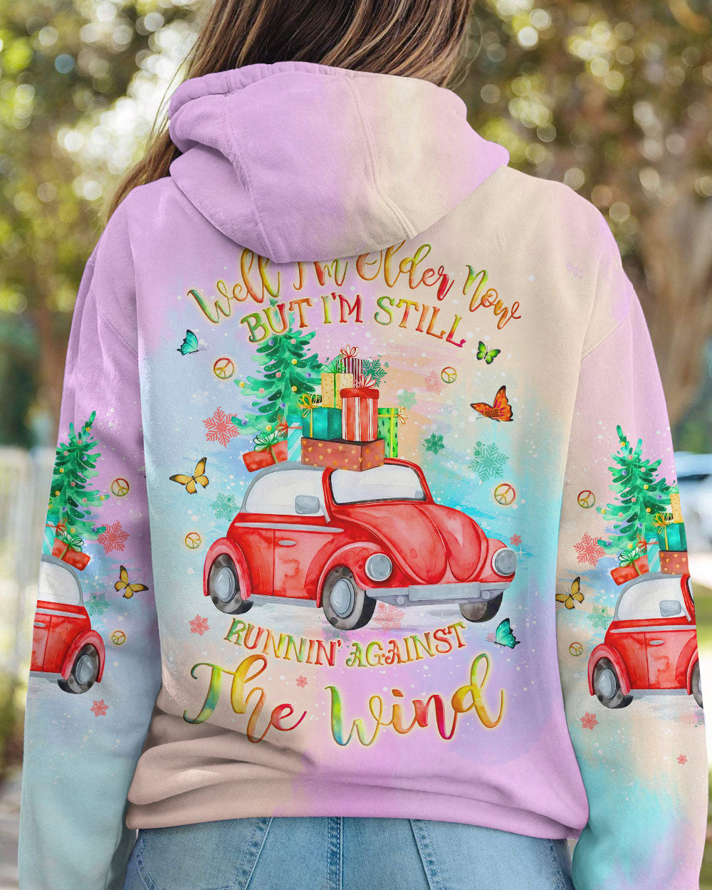 RUNNING AGAINST THE WIND CHRISTMAS ALL OVER PRINT - YHLN2410232