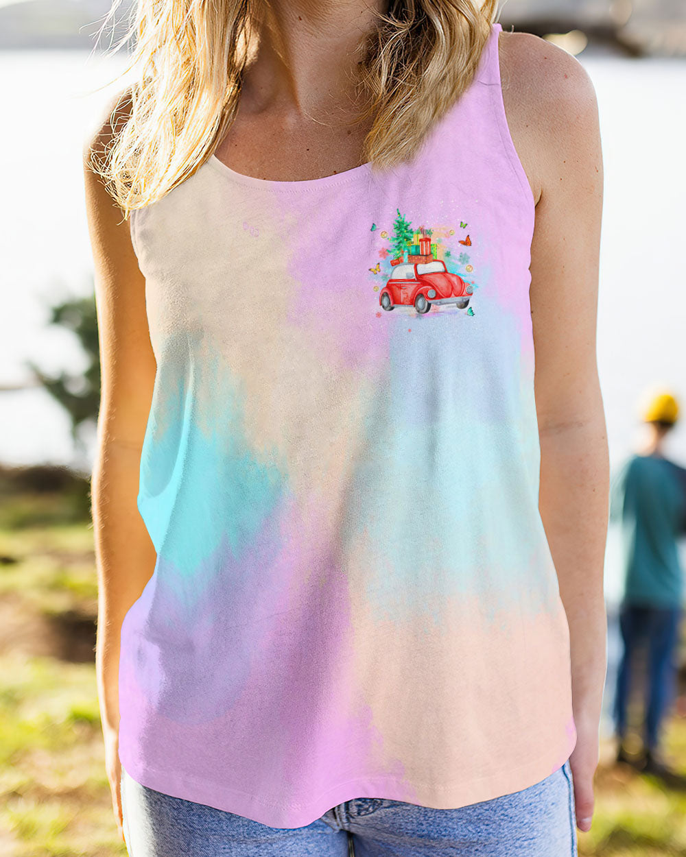 RUNNING AGAINST THE WIND CHRISTMAS ALL OVER PRINT - YHLN2410232