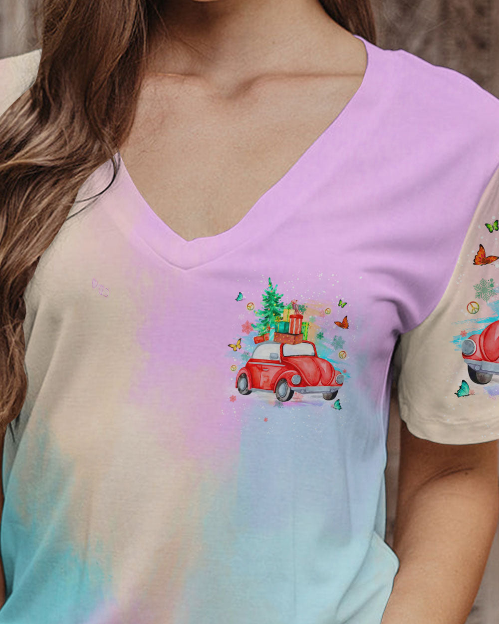 RUNNING AGAINST THE WIND CHRISTMAS ALL OVER PRINT - YHLN2410232