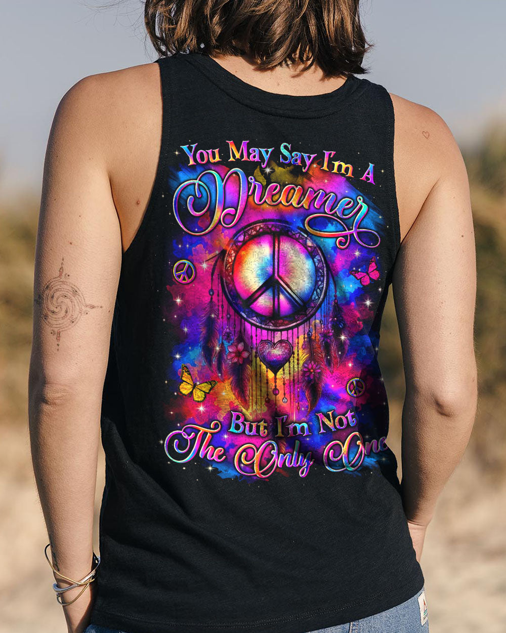 YOU MAY SAY I'M A DREAMER ALL OVER PRINT - YHLN2411253