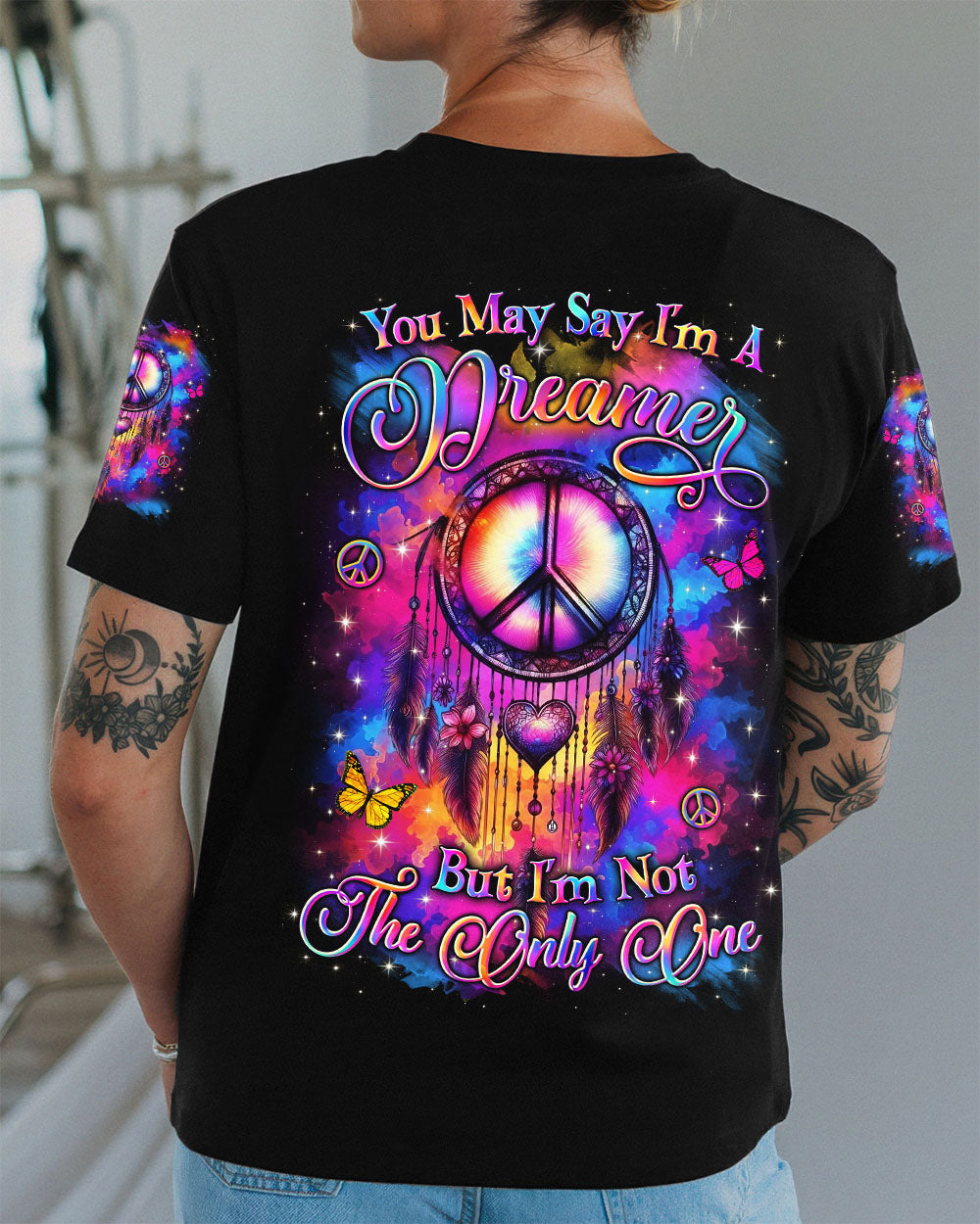 YOU MAY SAY I'M A DREAMER ALL OVER PRINT - YHLN2411253