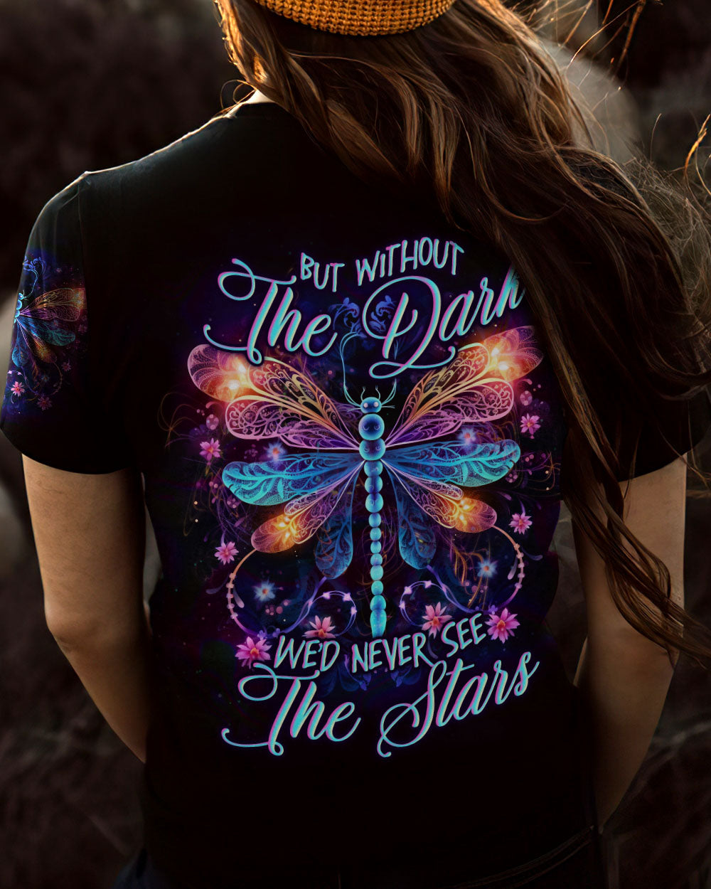 BUT WITHOUT THE DARK DRAGONRFLY ALL OVER PRINT - YHLN2505233