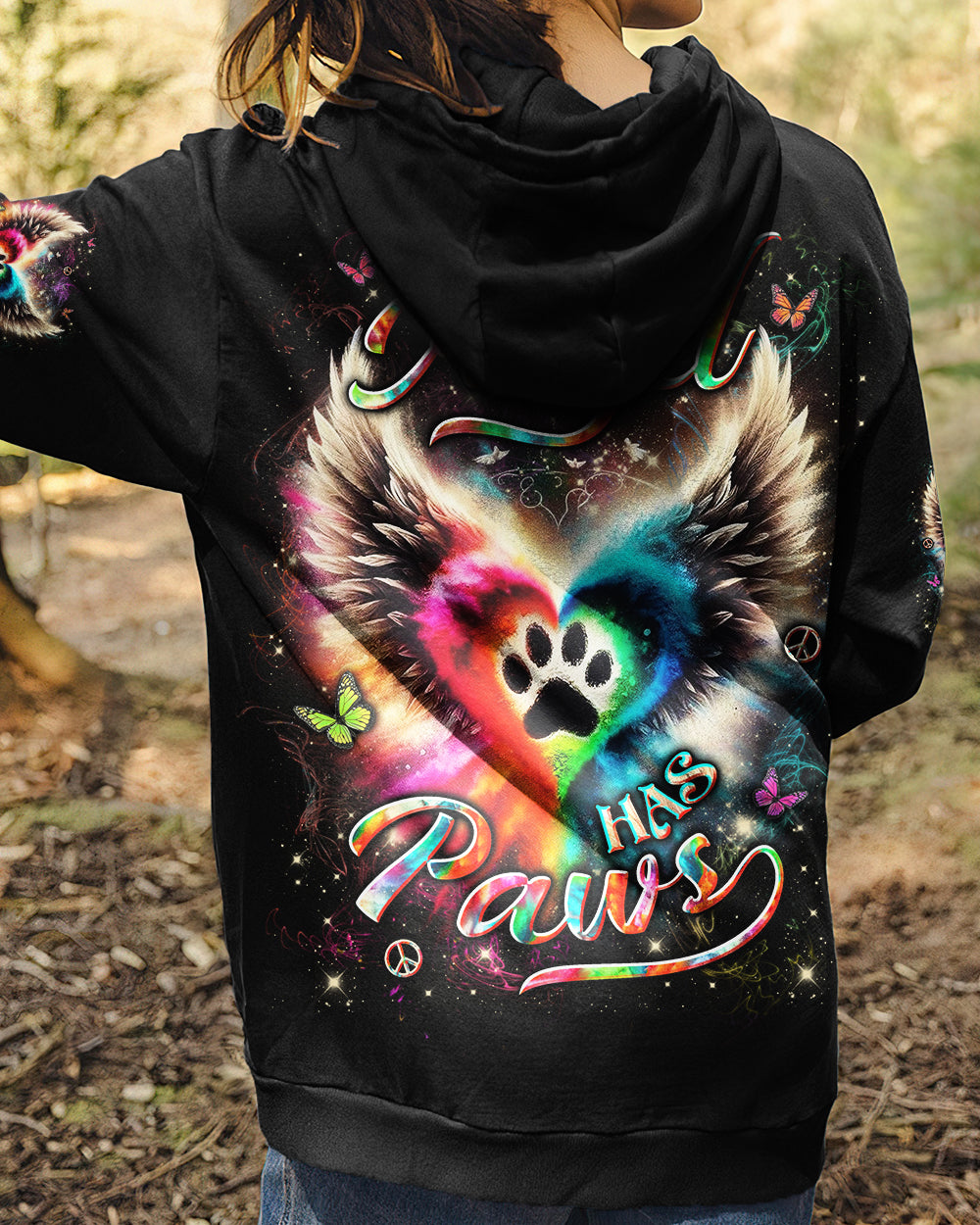 MY ANGEL HAS PAWS ALL OVER PRINT - YHLN2512252