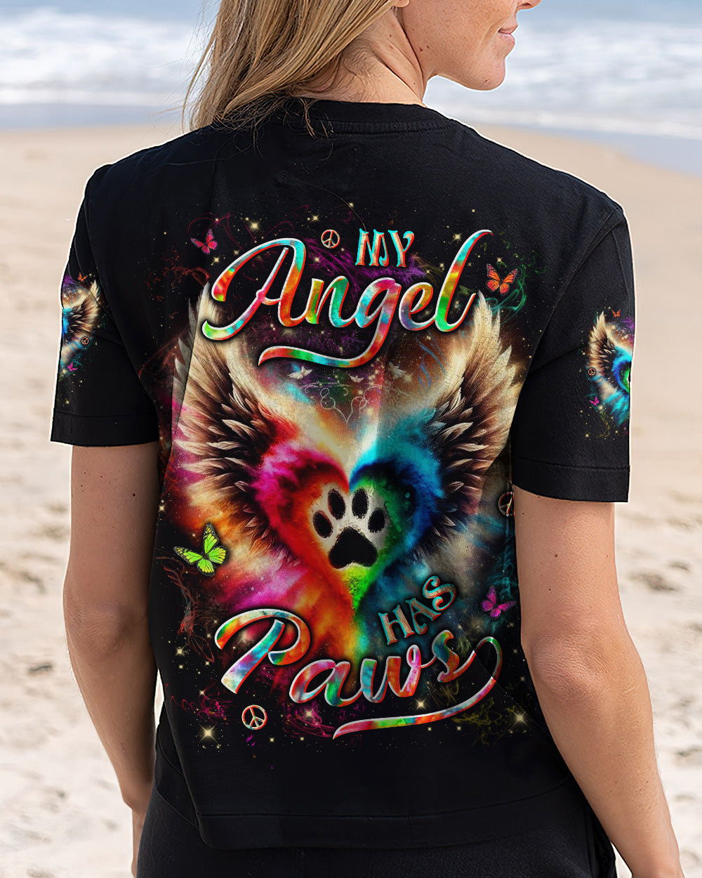 MY ANGEL HAS PAWS ALL OVER PRINT - YHLN2512252
