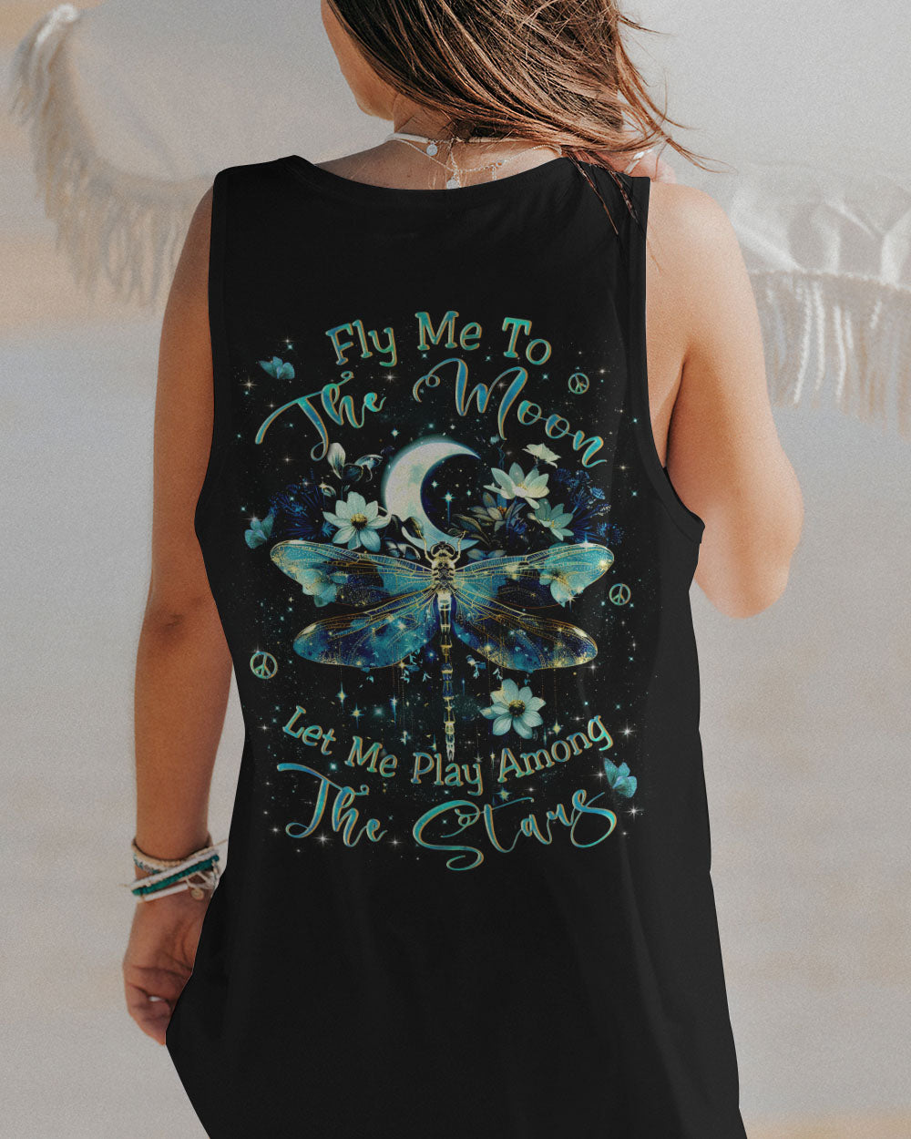 FLY ME TO THE MOON DRAGONFLY ALL OVER PRINT - YHLN2702241