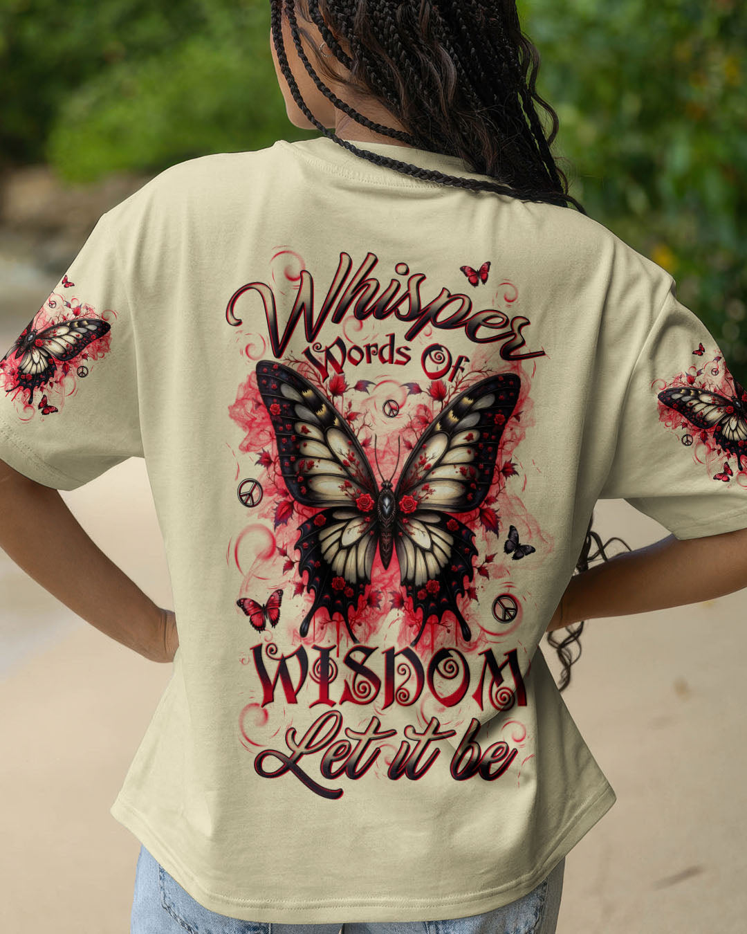 WHISPER WORDS OF WISDOM ALL OVER PRINT - YHLN2708253
