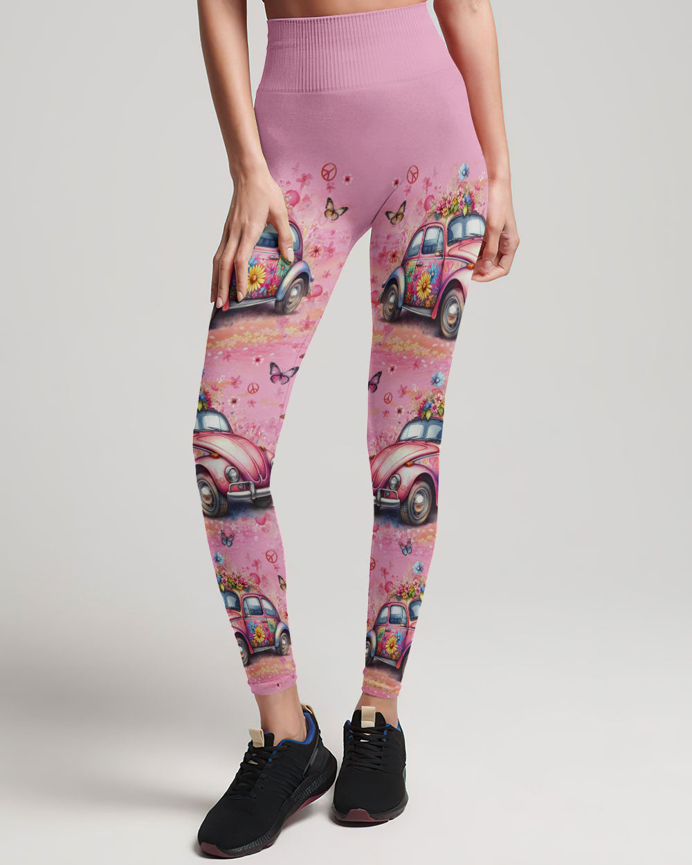 RUNNING AGAINST THE WIND PINK ALL OVER PRINT - YHLN2711231