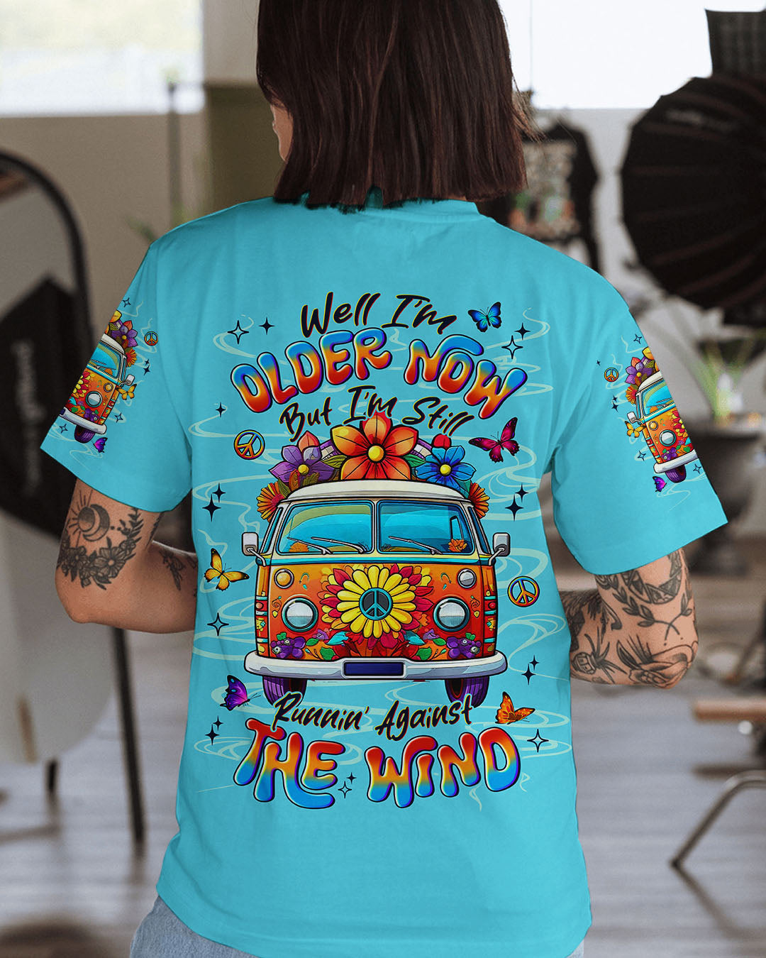 RUNNING AGAINST THE WIND ALL OVER PRINT - YHLN2808253