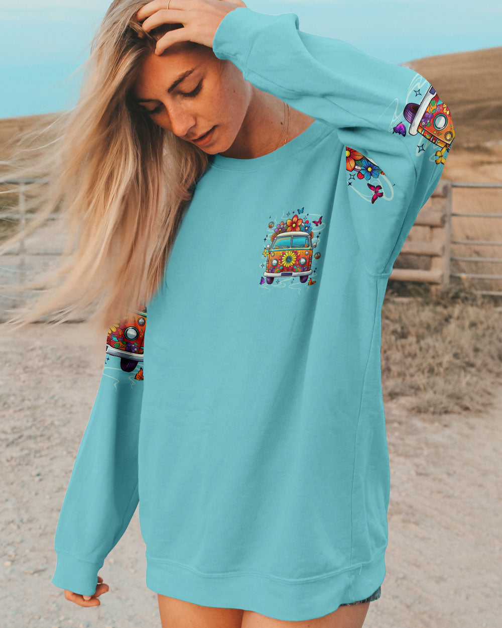 RUNNING AGAINST THE WIND ALL OVER PRINT - YHLN2808253