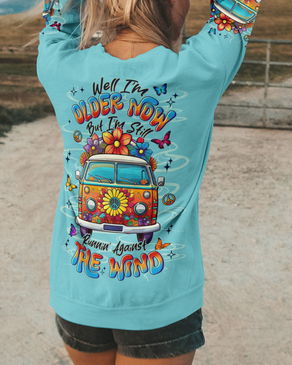 RUNNING AGAINST THE WIND ALL OVER PRINT - YHLN2808253