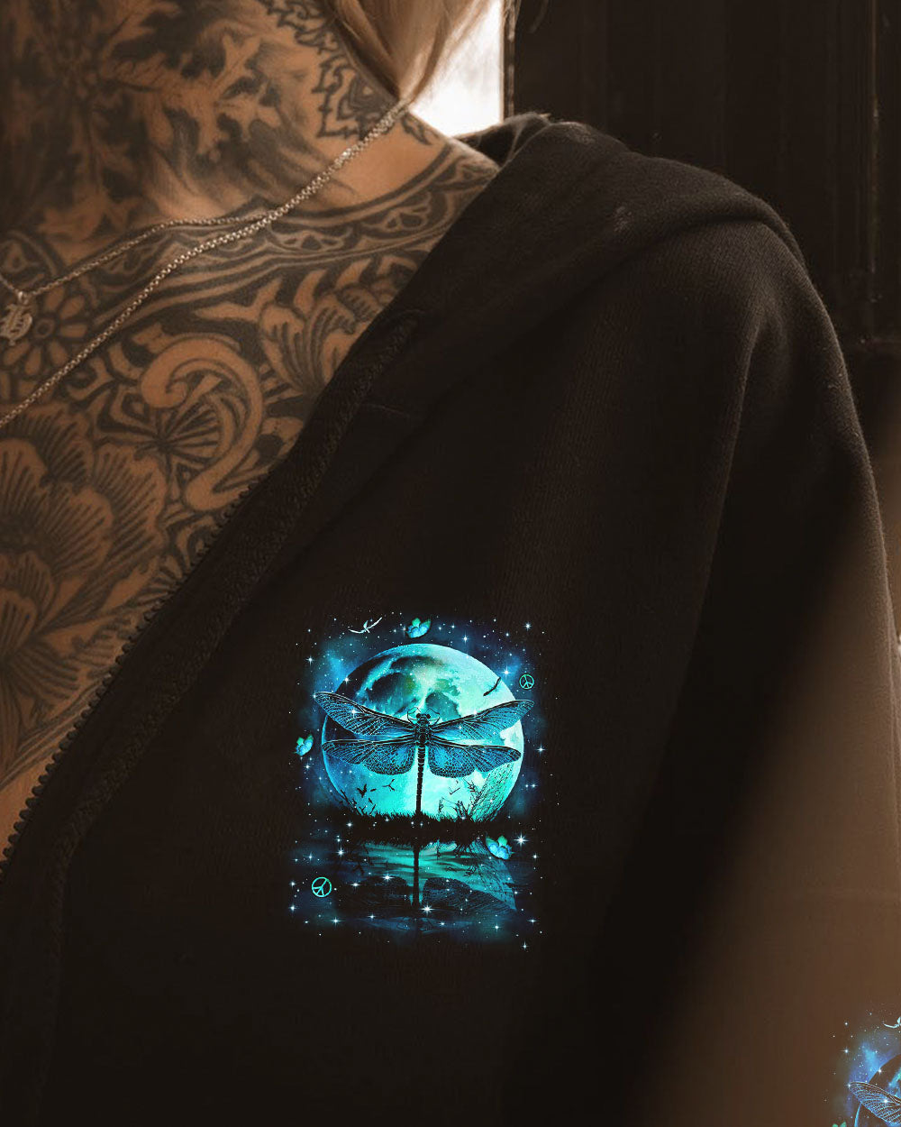 HELLO DARKNESS MY OLD FRIEND DRAGONFLY ALL OVER PRINT - YHLN2811251
