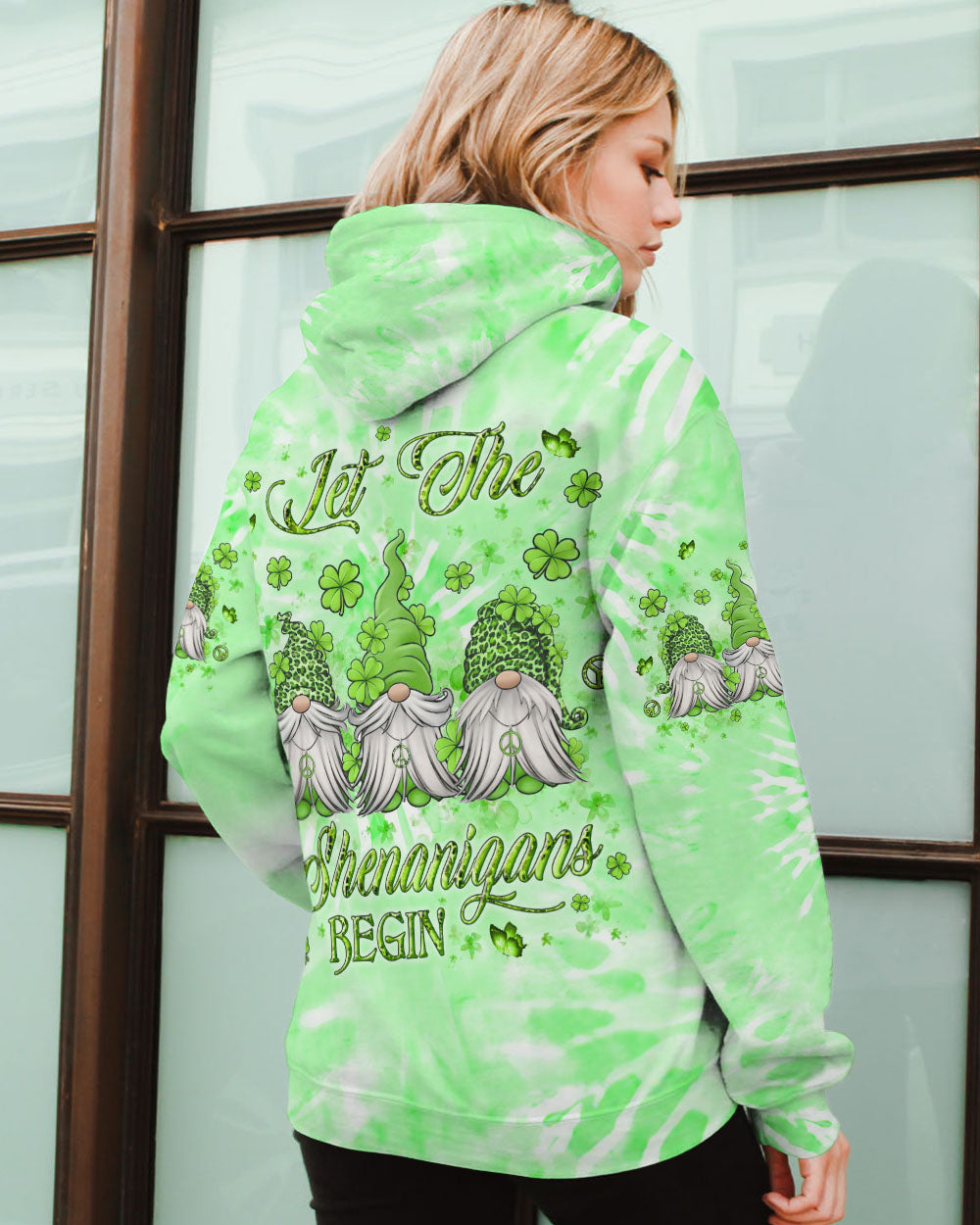 LET THE SHENANIGANS BEGIN GNOMES ST PATRICK'S DAY ALL OVER PRINT - YHLN2901242