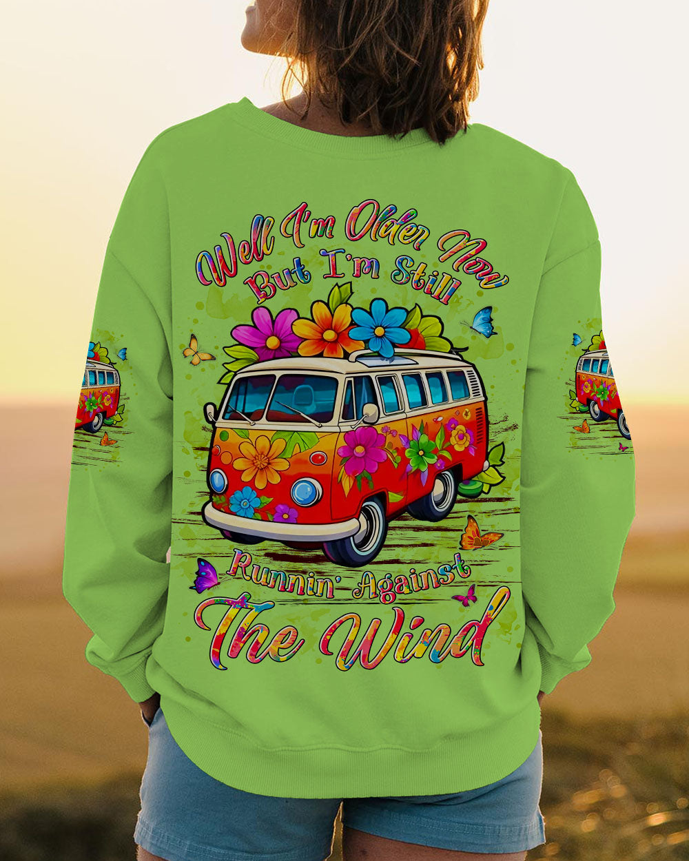RUNNING AGAINST THE WIND ALL OVER PRINT - YHLN29028243
