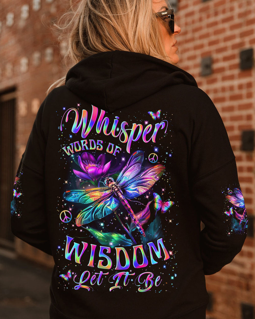 WHISPER WORDS OF WISDOM LET IT BE DRAGONFLY ALL OVER PRINT - YHLN2908253