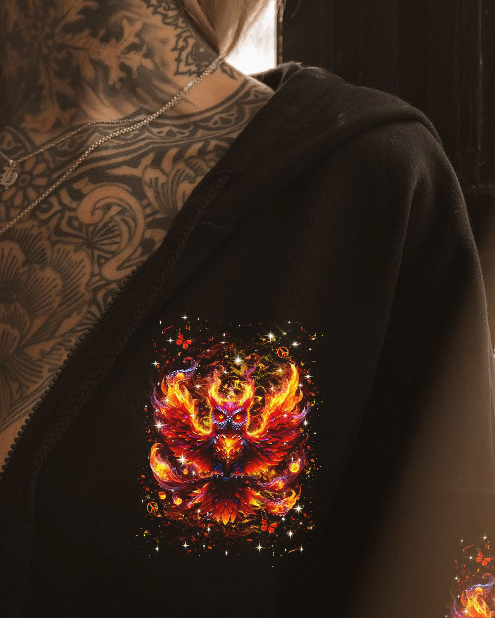 HELLO DARKNESS MY OLD FRIEND OWL ALL OVER PRINT - YHLN2909253