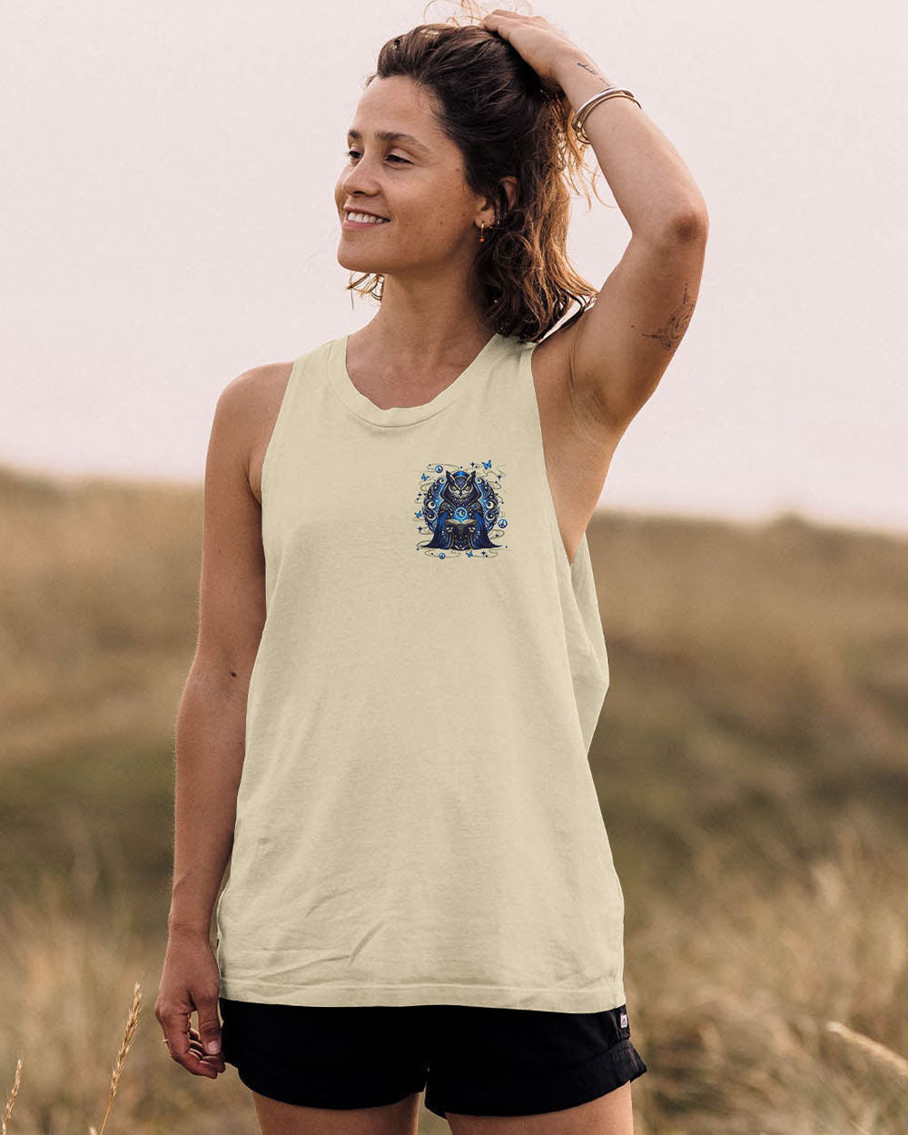 WHISPER WORDS OF WISDOM LET IT BE OWL ALL OVER PRINT - YHLN2910251