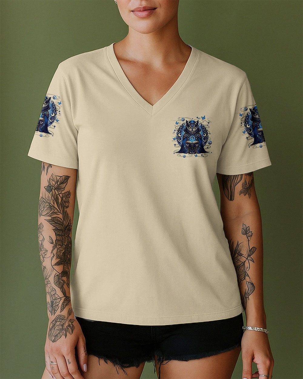 WHISPER WORDS OF WISDOM LET IT BE OWL ALL OVER PRINT - YHLN2910251