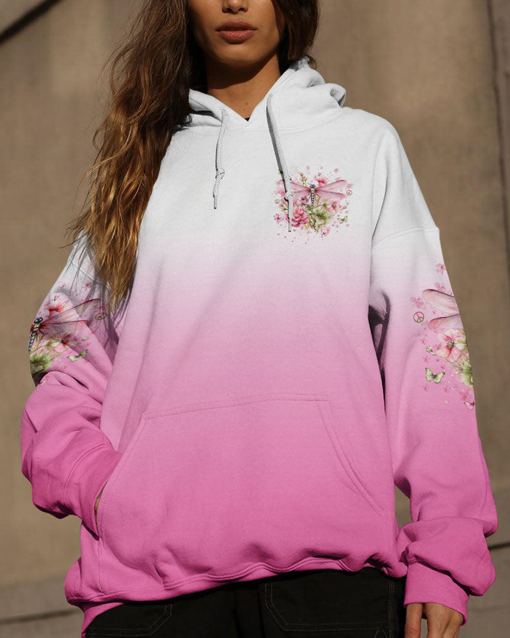 JUST BREATHE DRAGONFLY ALL OVER PRINT - YHLN2911232