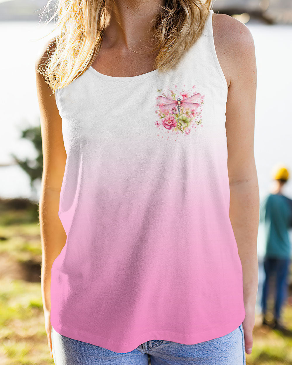 JUST BREATHE DRAGONFLY ALL OVER PRINT - YHLN2911232