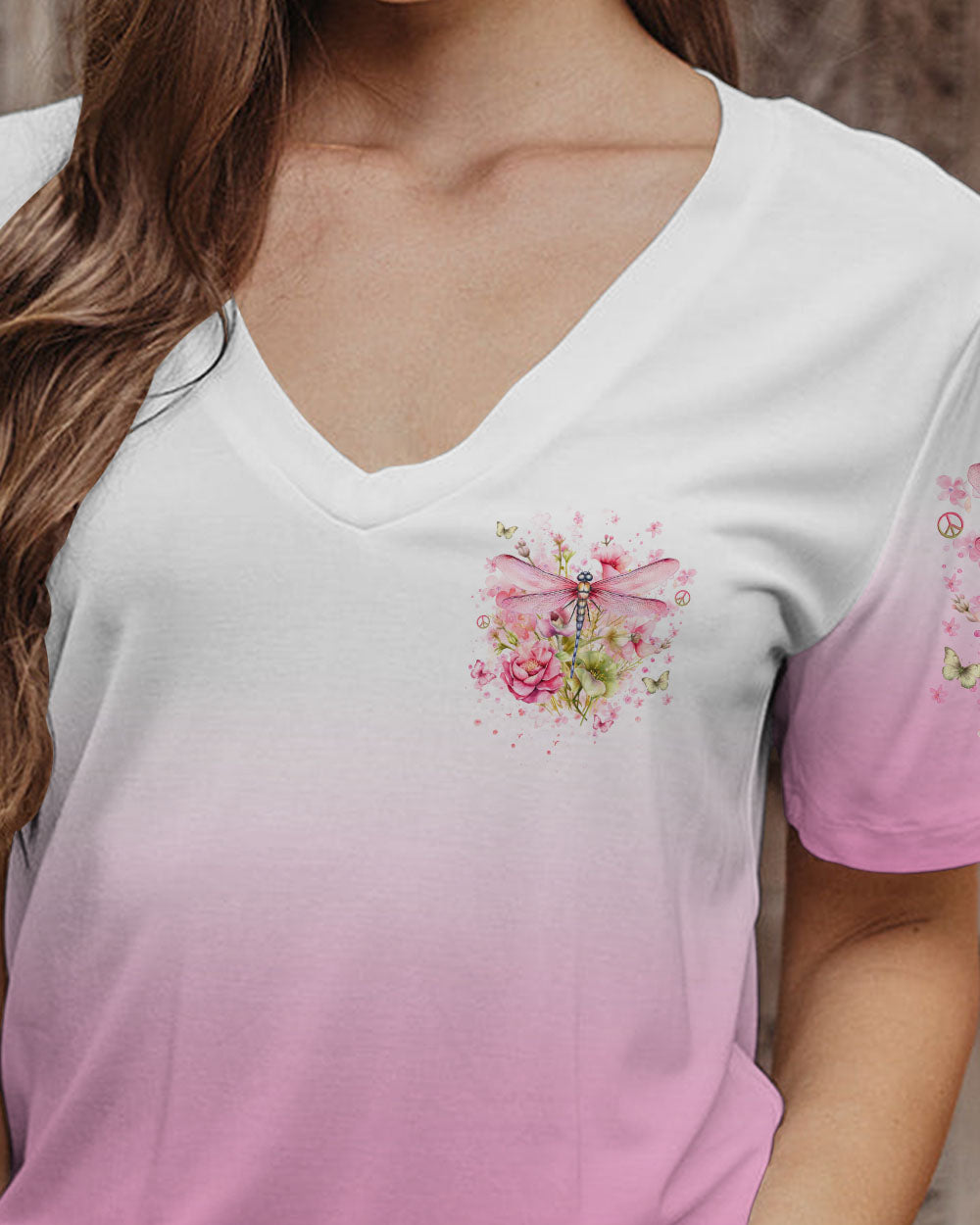 JUST BREATHE DRAGONFLY ALL OVER PRINT - YHLN2911232