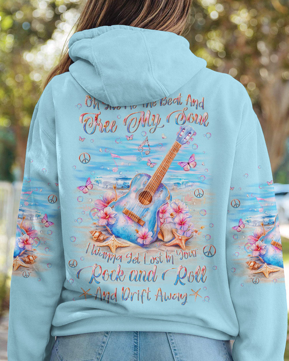 GIVE ME THE BEAT GUITAR ALL OVER PRINT - YHLN3003242