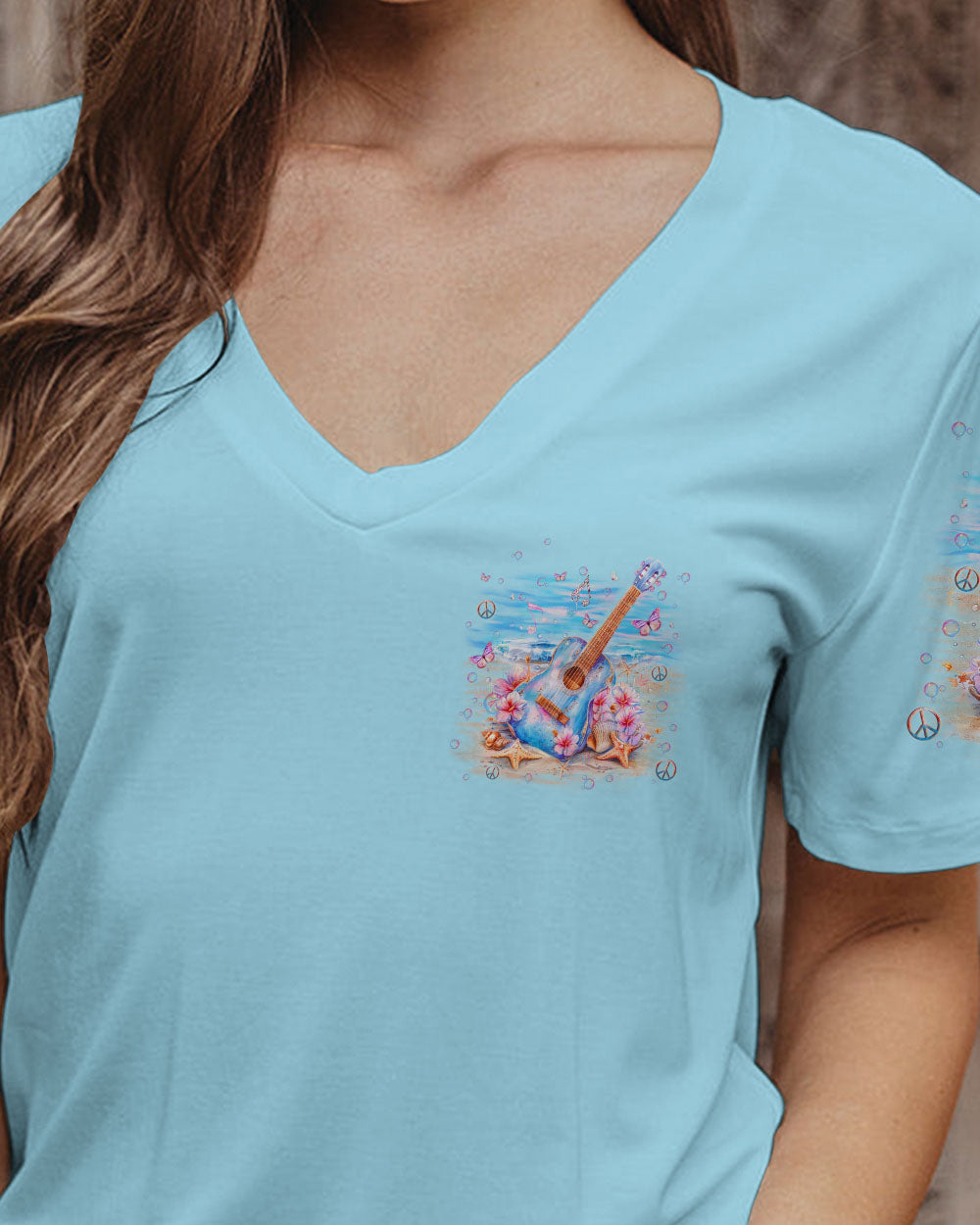 GIVE ME THE BEAT GUITAR ALL OVER PRINT - YHLN3003242