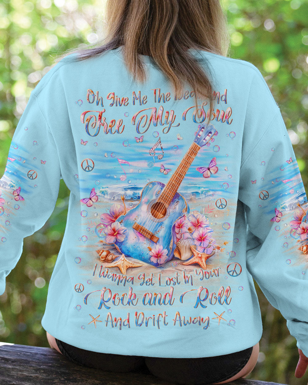 GIVE ME THE BEAT GUITAR ALL OVER PRINT - YHLN3003242