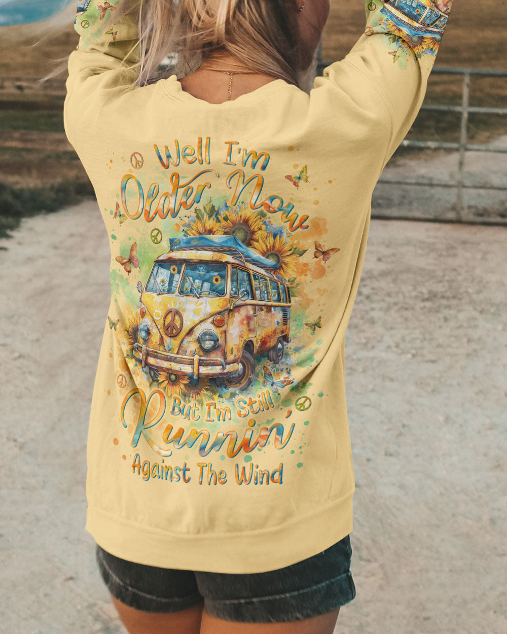 RUNNING AGAINST THE WIND ALL OVER PRINT - YHLN3005242
