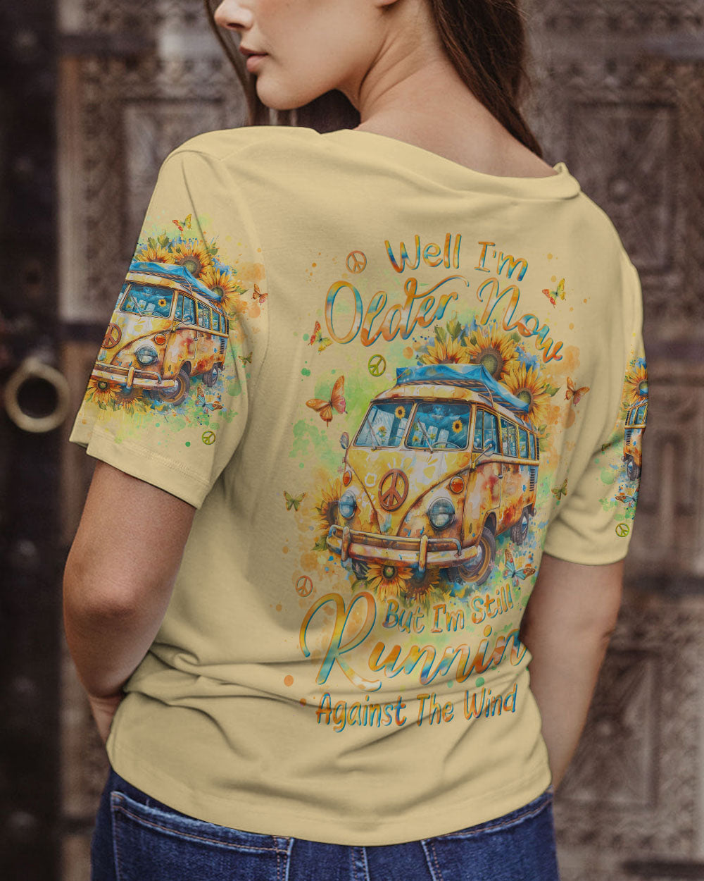 RUNNING AGAINST THE WIND ALL OVER PRINT - YHLN3005242