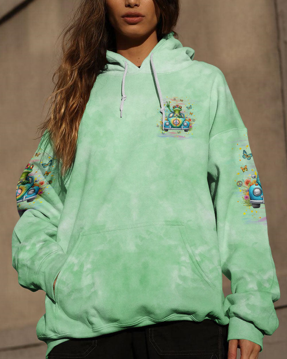 BE YOURSELF FROG ALL OVER PRINT - YHLN3101242