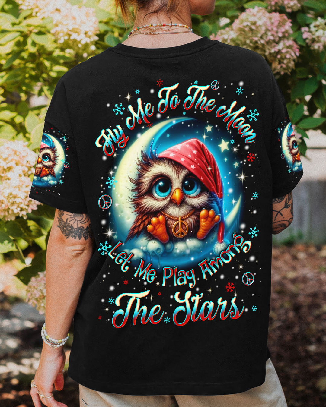 FLY ME TO THE MOON CHRISTMAS ALL OVER PRINT - YHLN3110251