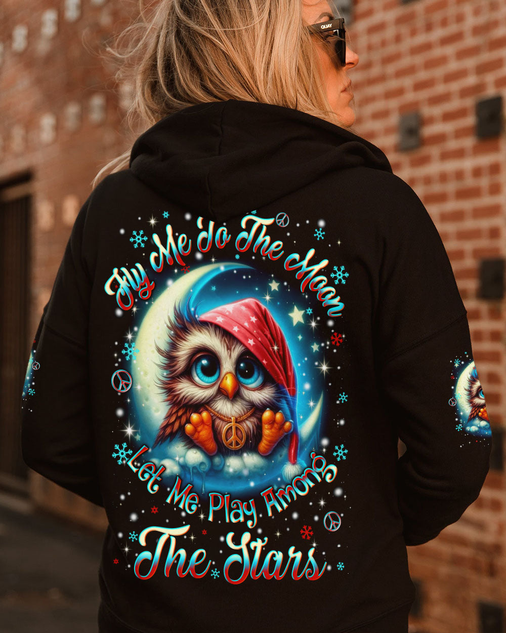 FLY ME TO THE MOON CHRISTMAS ALL OVER PRINT - YHLN3110251