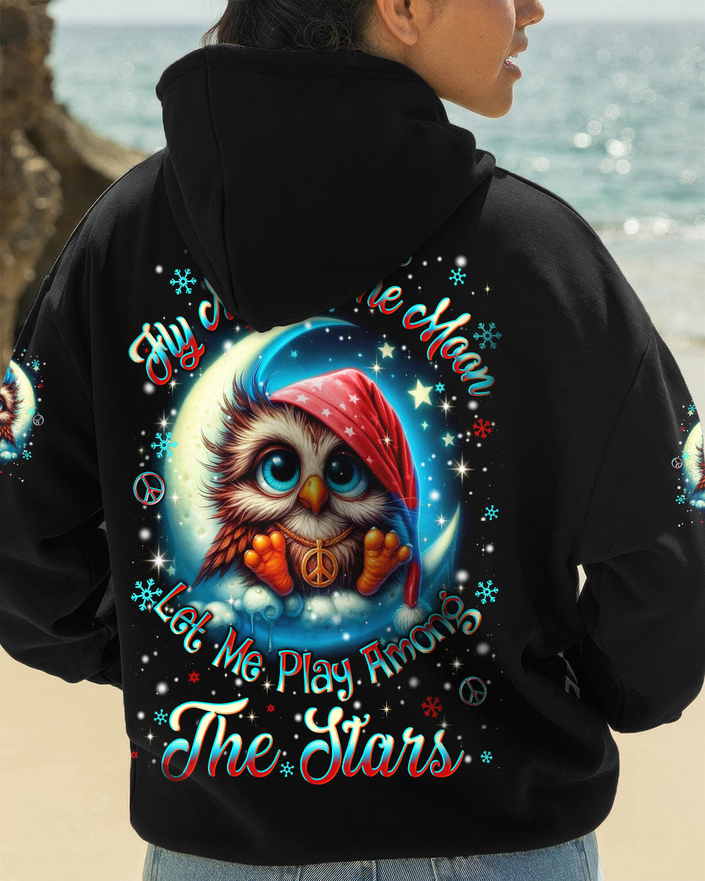 FLY ME TO THE MOON CHRISTMAS ALL OVER PRINT - YHLN3110251