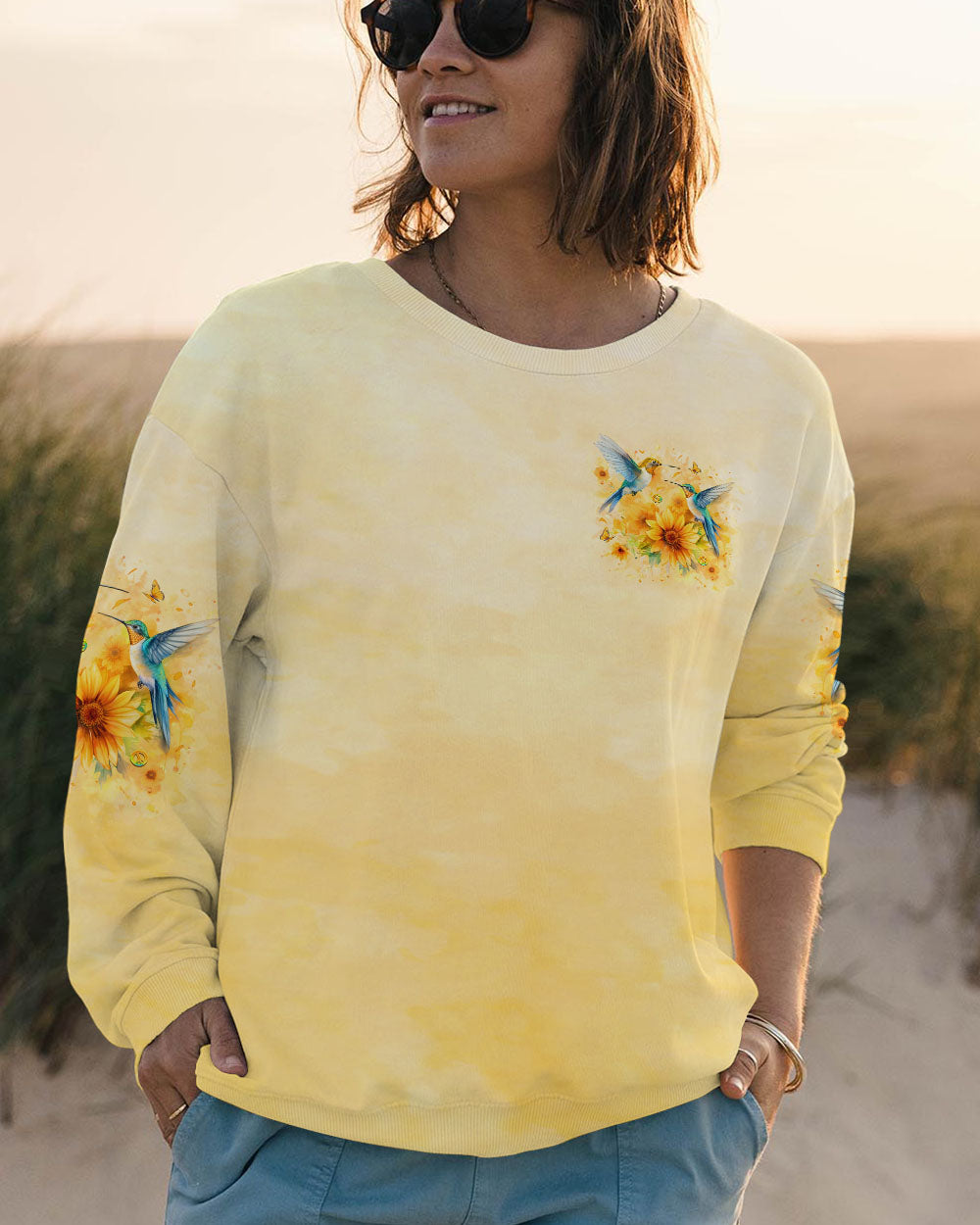 JUST BREATHE DRAGONFLY ALL OVER PRINT - YHLT0201253