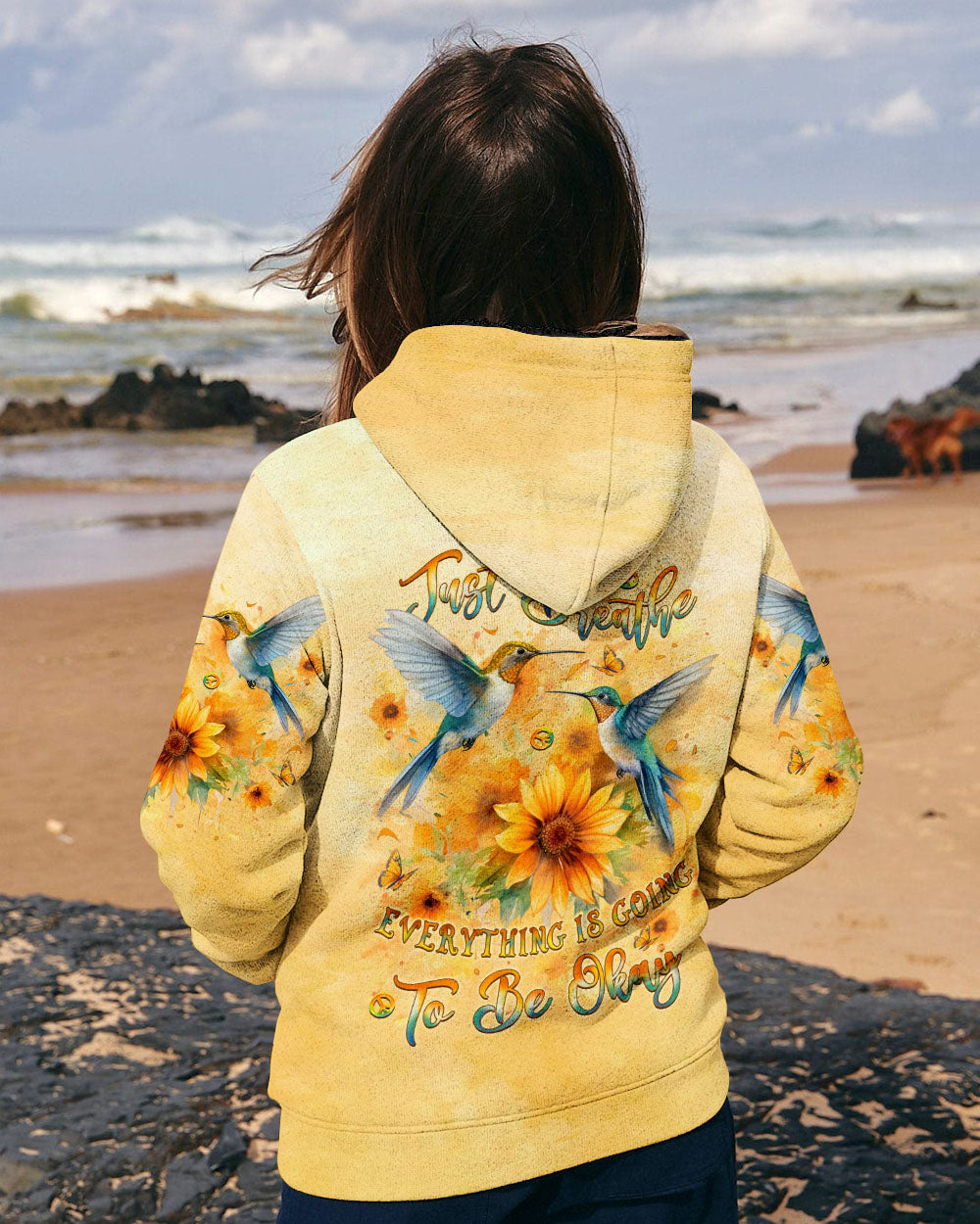 JUST BREATHE DRAGONFLY ALL OVER PRINT - YHLT0201253