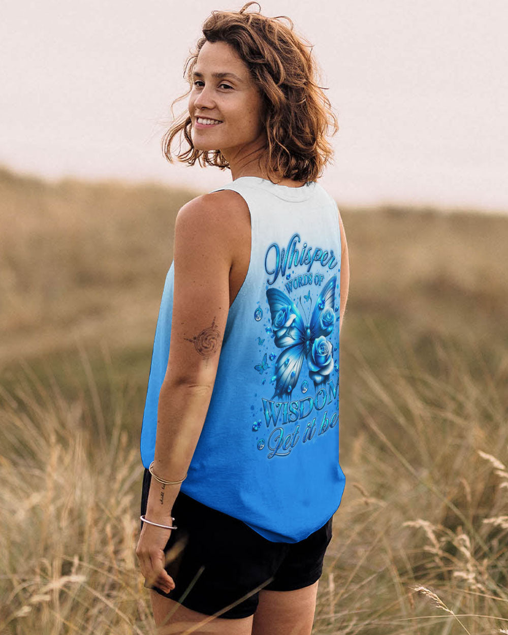 WHISPER WORDS OF WISDOM BUTTERFLY ALL OVER PRINT - YHLT0204253